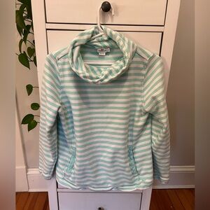 Vineyard Vines women’s medium cowl-neck striped pullover size M
